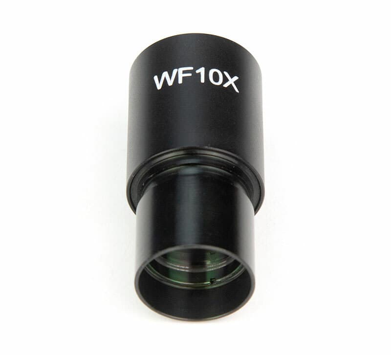 1PC WF10X Widefield Eyepiece w/ 0.1mm Micrometer f Biological Microscope 23.2mm 5
