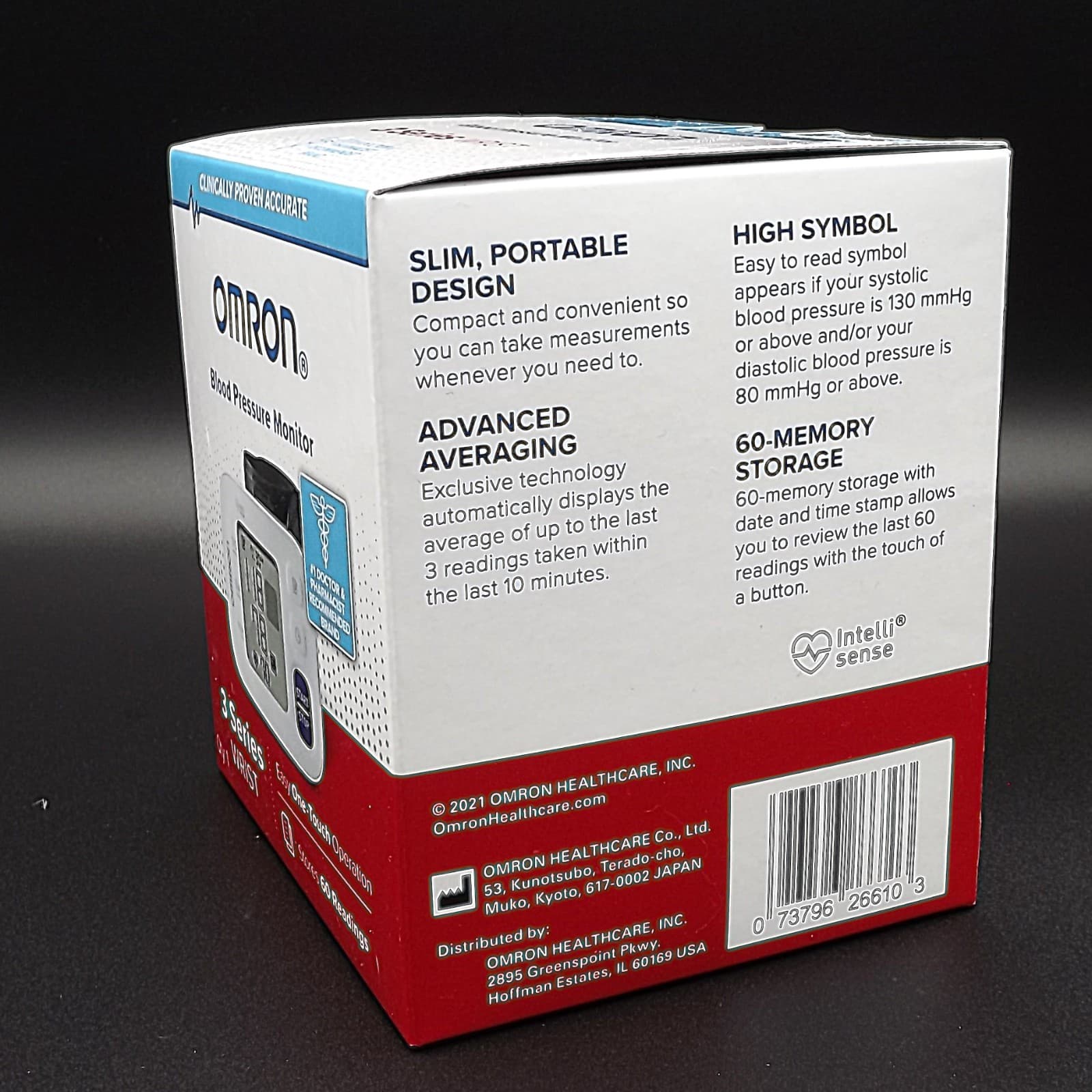 Omron 3 Series Wrist Blood Pressure Monitor BP6100 2