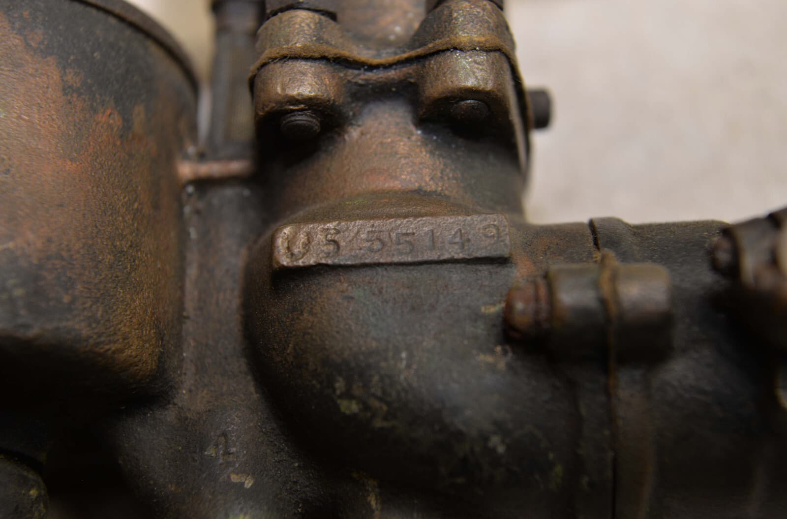 Antique brass Zenith Pat 1916 carburetor 05 55149 boat motorcycle engine part 5