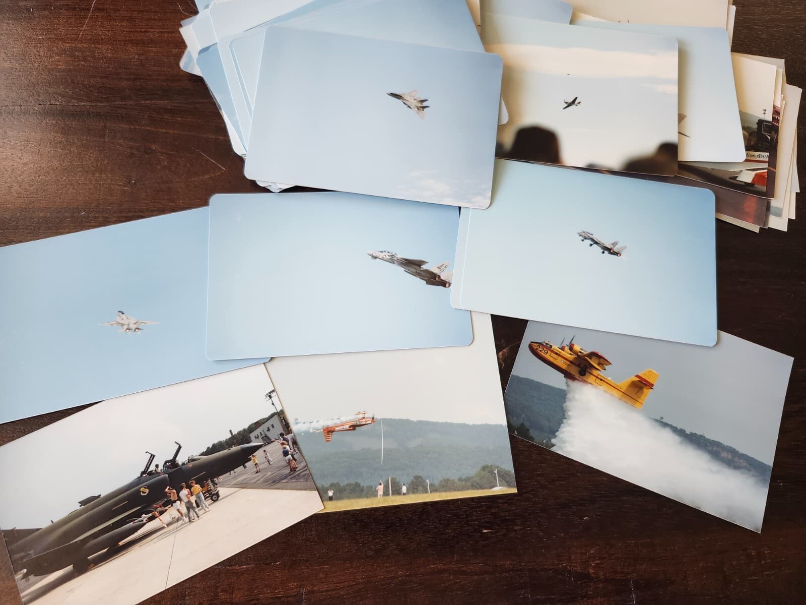 192 1985 Jet Airplane Aviation Show Photographs 3.5 X 5.25 6