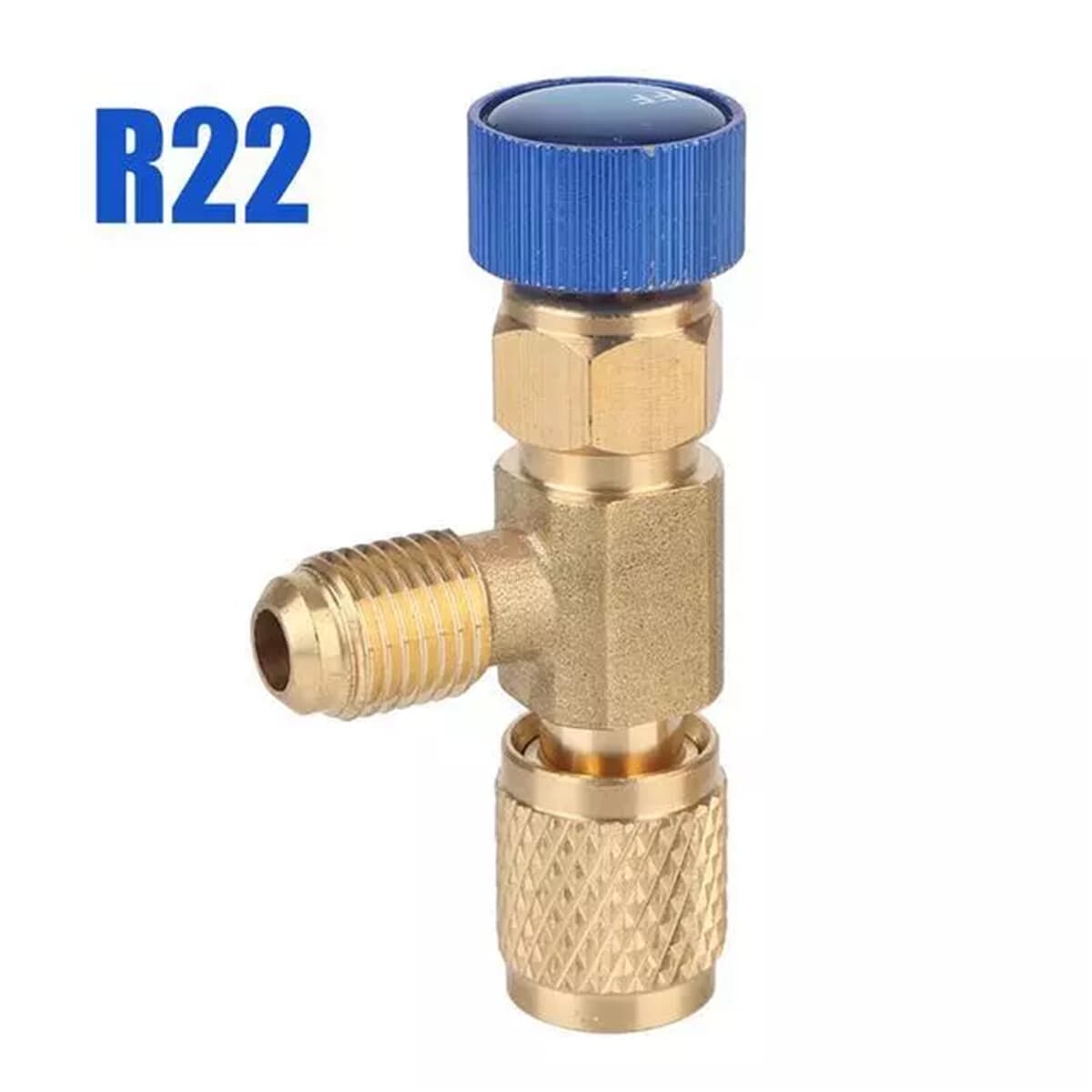 2PC Refrigerant Service Charging AC Adapter For R410 R22 1/4" 5/16" Liquid Valve 4