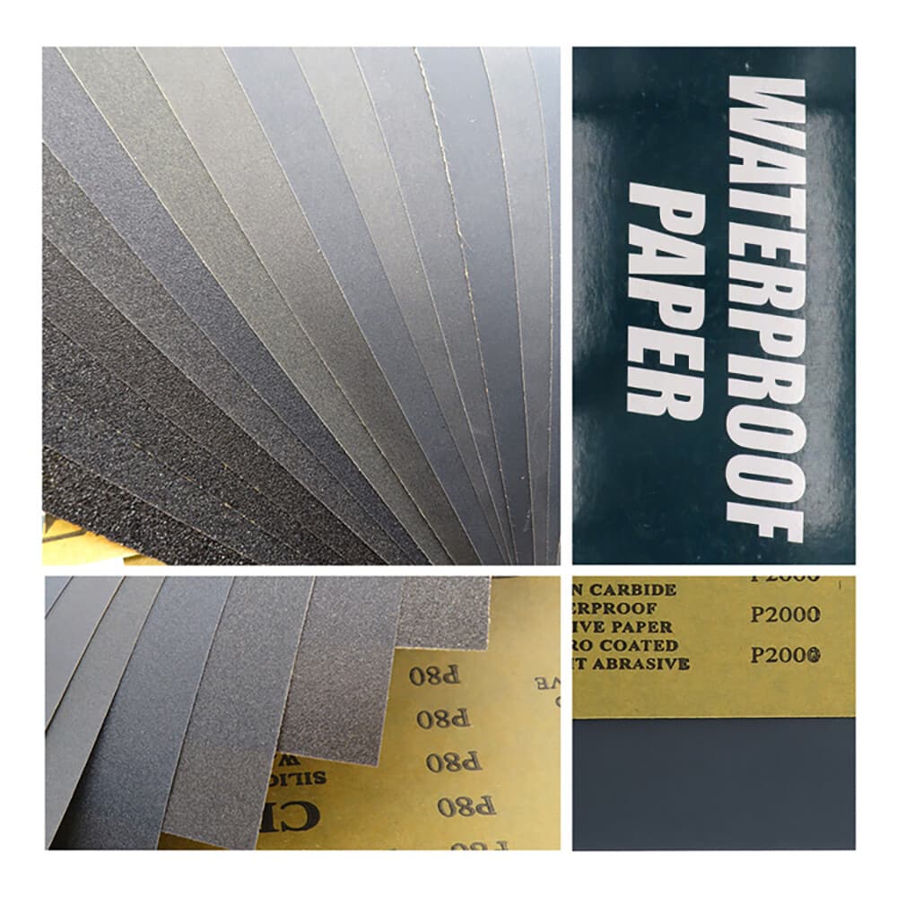 230x280mm Wet and Dry Sand Paper Mixed Assorted Grit 80-2500 Car Paint Sandpaper 4