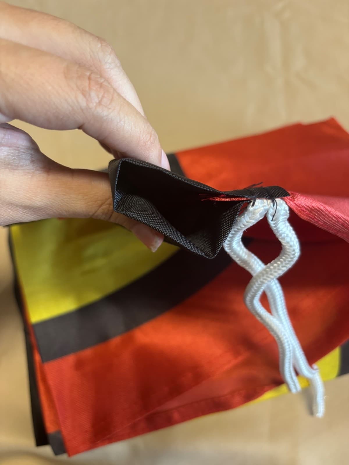 ABIERTO Open Windless Business Flag 3x11.5' Feather Banner Sign - (Open Box) 6