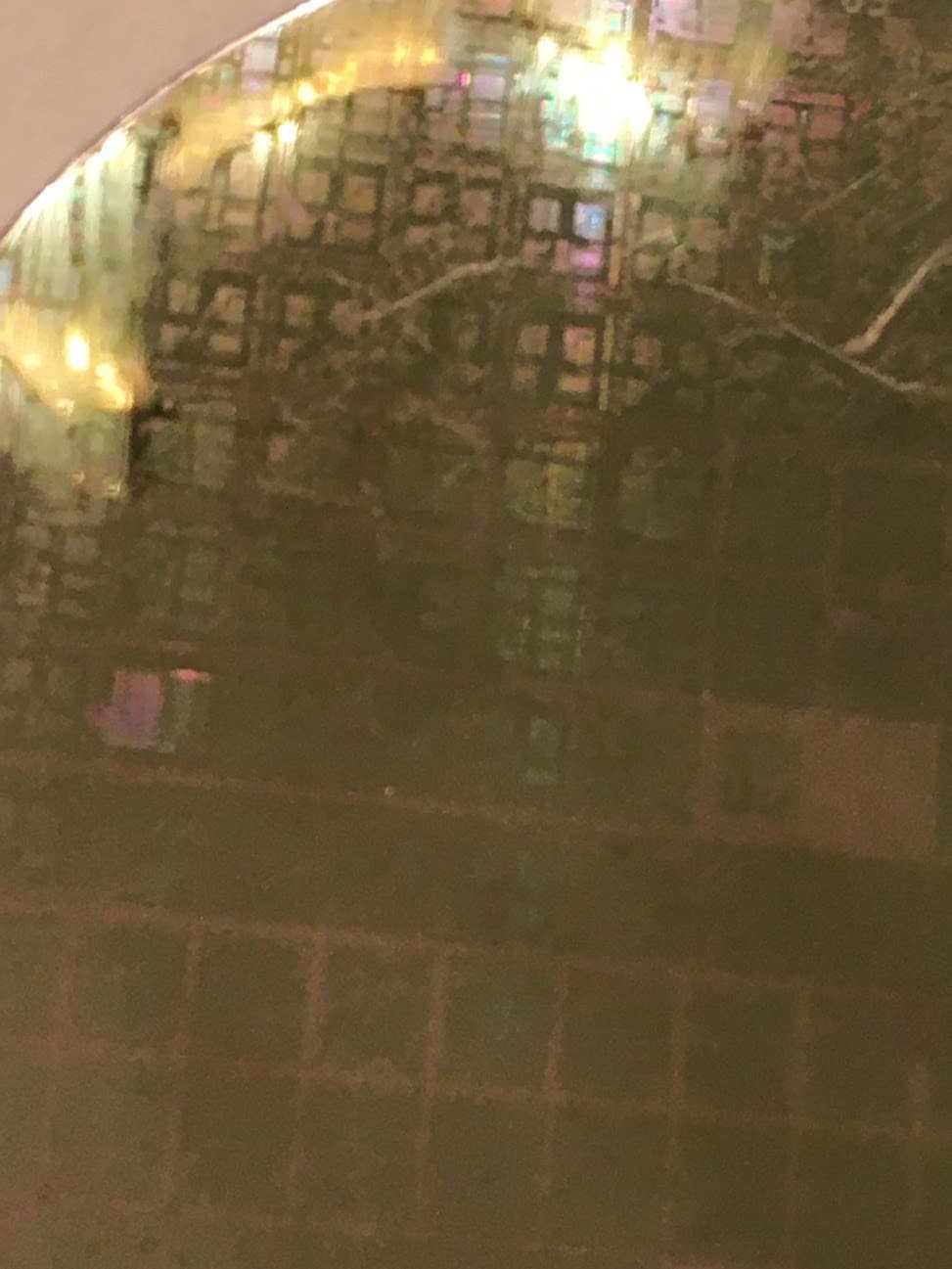 4" N3D AChip Silicon Wafer 1980s Extremely Rare Vintage CPU Chip 4