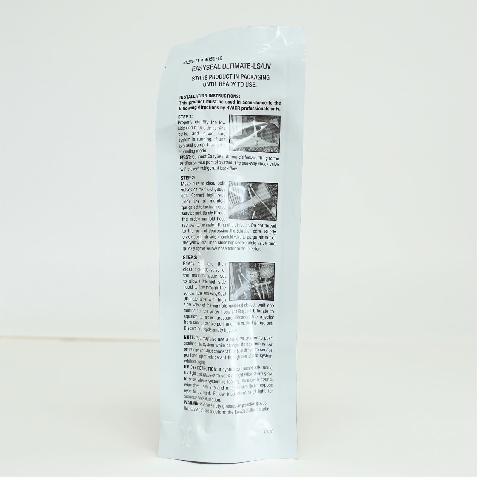 Nu-Calgon Easy Seal with UV Dye 4050-12 2 to 7.5 Tons 6 Pack with UV Light 2