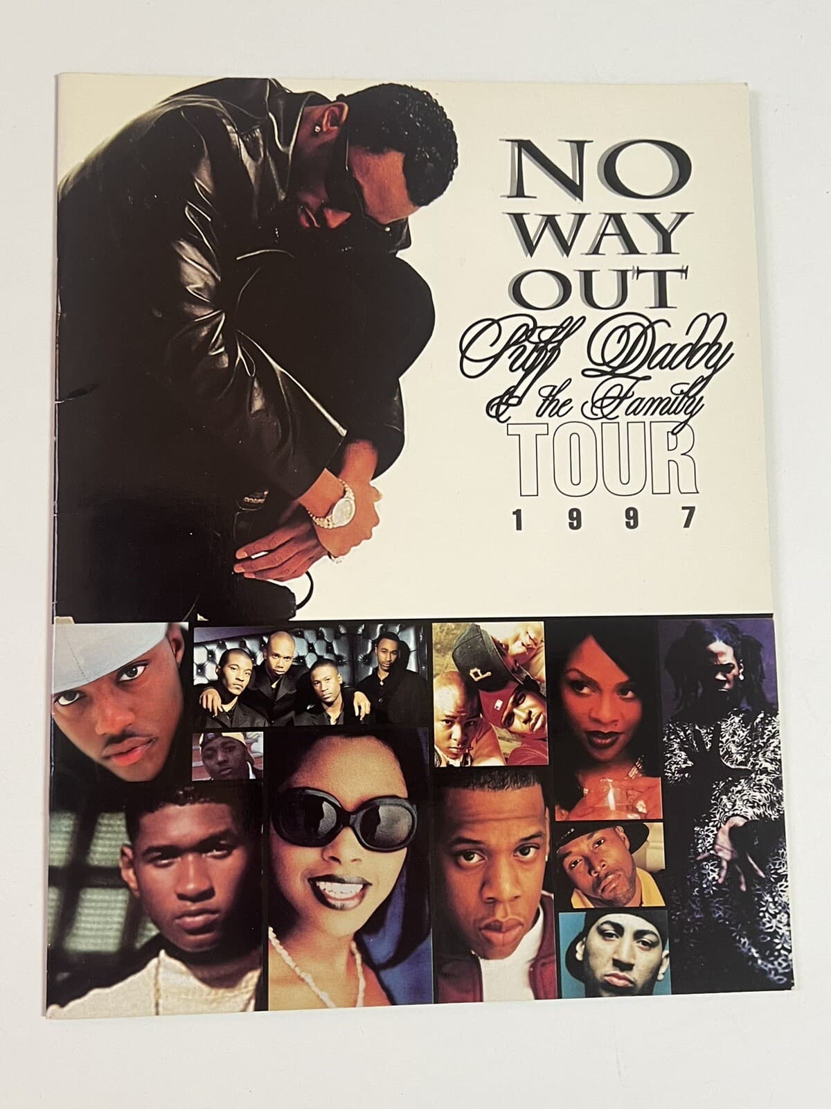 PUFF DADDY & THE FAMILY NO WAY OUT TOUR BOOK 1997 NOTORIOUS BIG JAY-Z DIDDY RARE 2