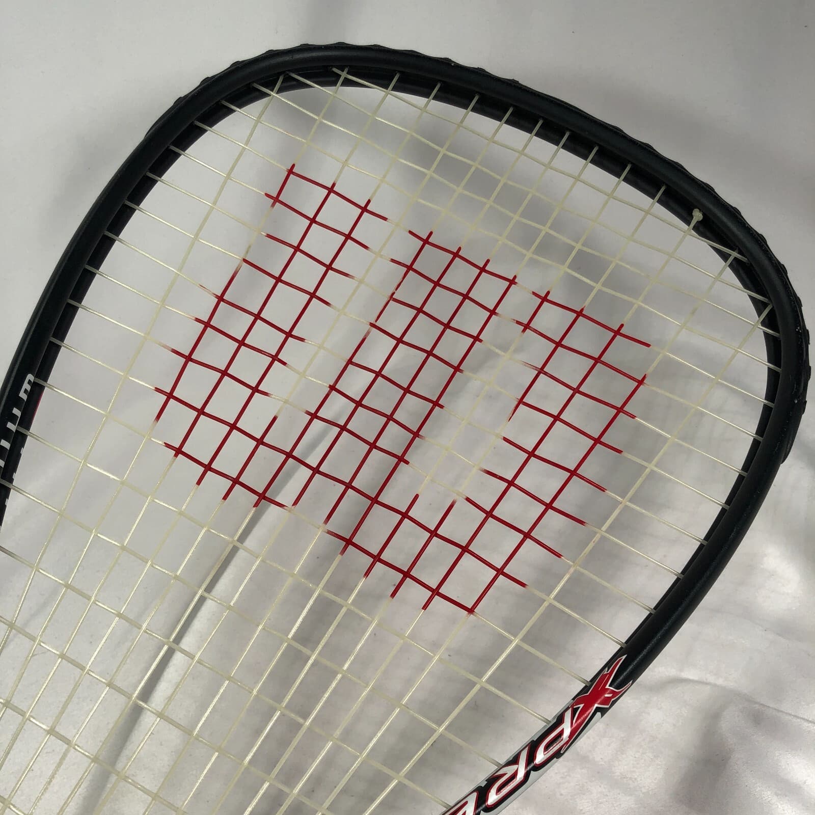 (2) TITANIUM Racquetball Rackets & Carrying Cases LOT w Glove WILSON HEAD L@@K! 6