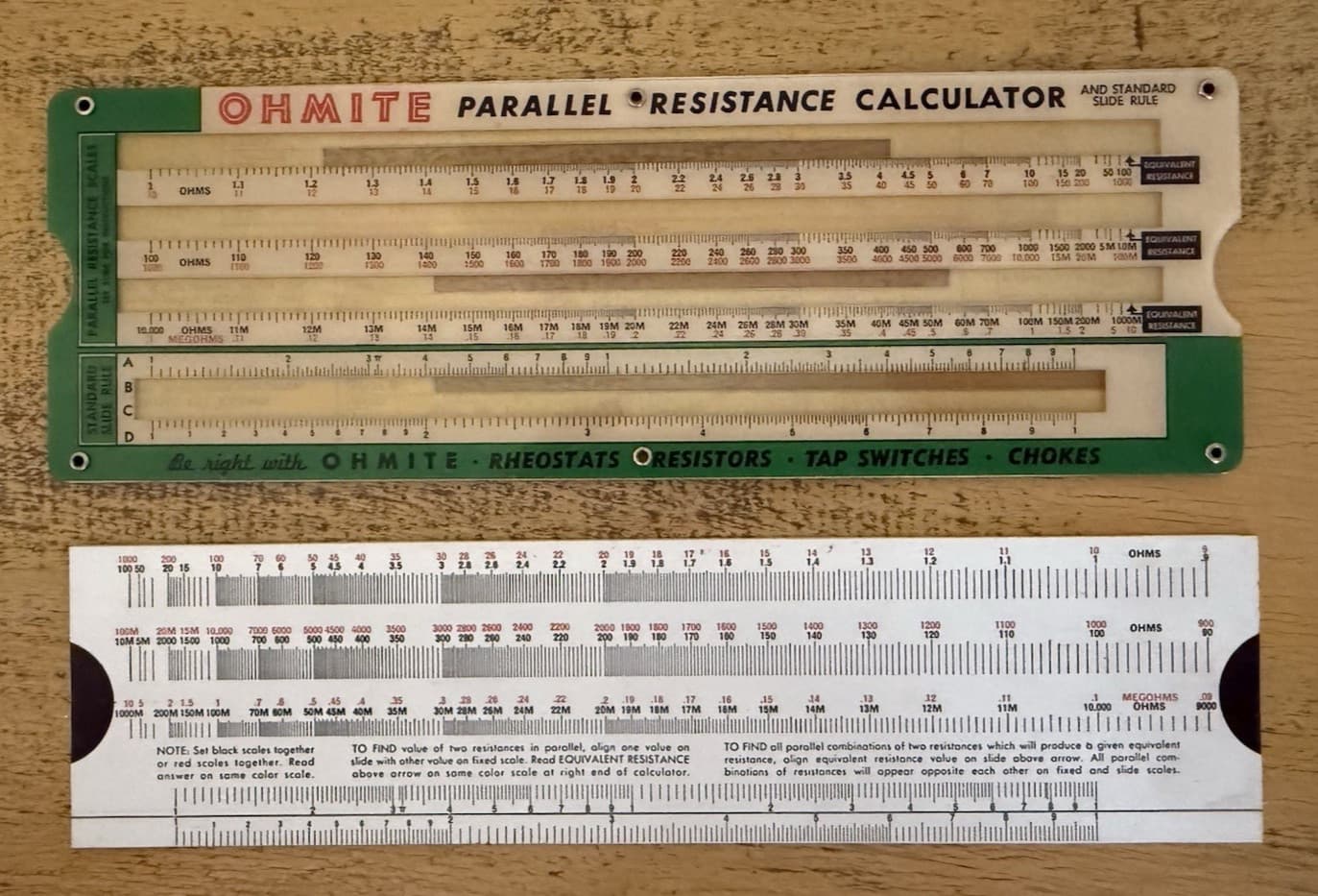 Ohmite Parallel Resistance Calculator Slide 3