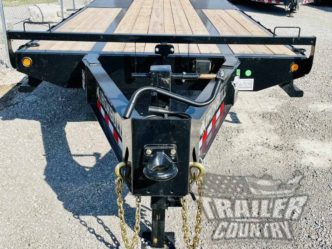 NEW 2025 8 X 25 (20 + 5) 10Ton Deckover Heavy Equipment Trailer w/ Rampage Ramps 3