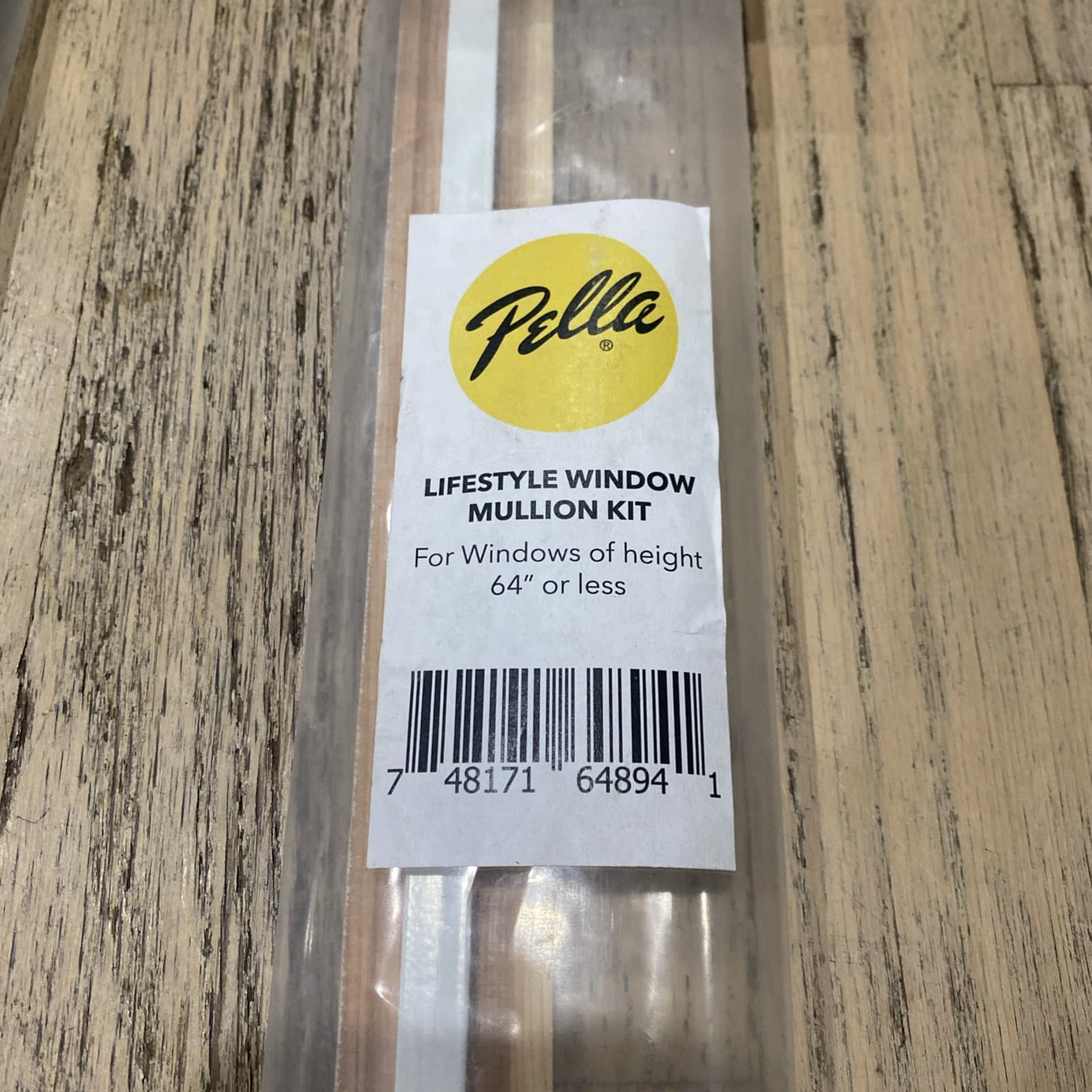 X2 Pella Lifestyle Window Mullion Kit Joining Windows Size 64” Or Less Height 3