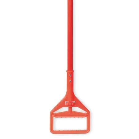 Tough Guy 1Tza8 60" Slide On Wet Mop Handle, Orange, Fiberglass