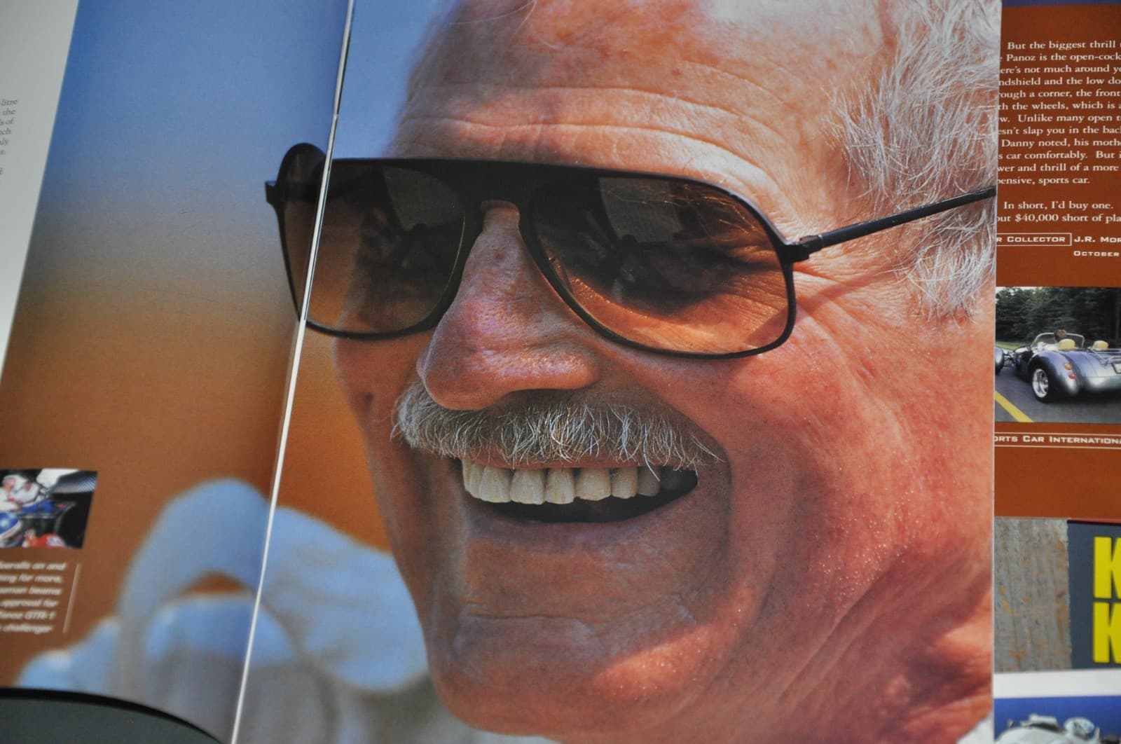 1991 Panoz Esperante Press Media Kit Brochure w/Photos NOS 5