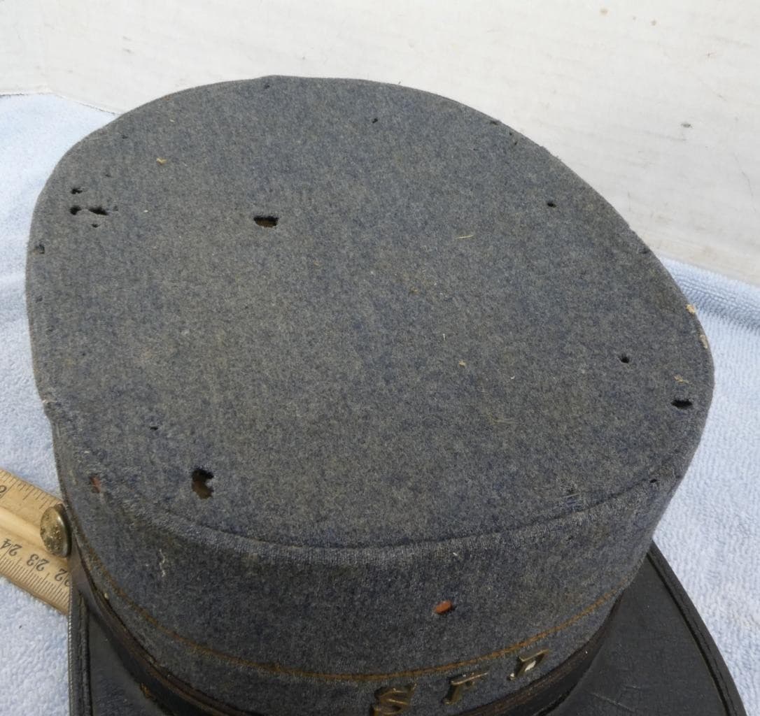 SFD Syracuse Fire Department KEPI Hat Identified J Hoag Possibly Seneca Falls 4