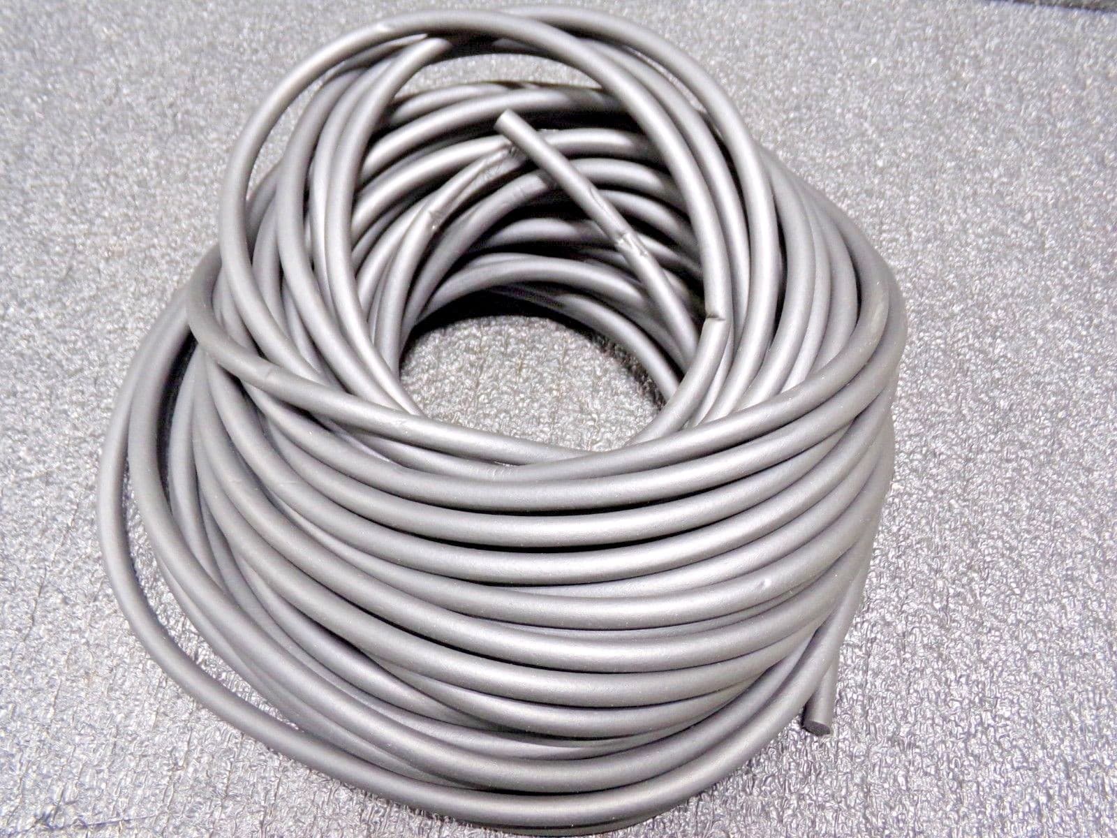 TRIM LOK INC Rubber Seal, Solid Round, 0.38 In W, 100 Ft X303-100 (RC) 5