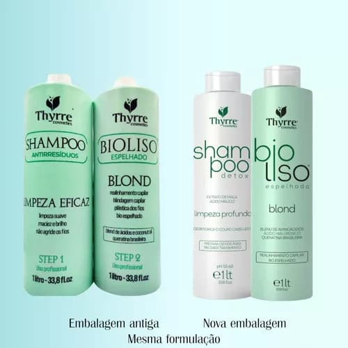 Bioliso Thyrre Cosmetics Formaldehyde-Free Progressive Kit 2x1000ml 2