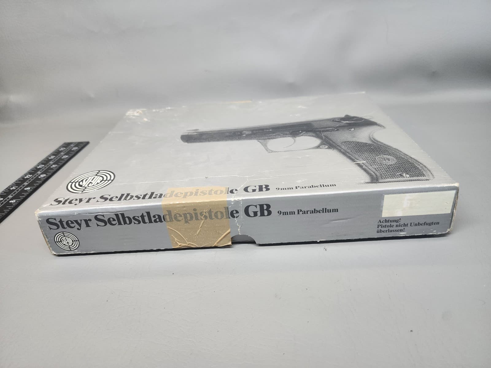 Steyr Selbstladepistole GB 9mm Parabellum DA Military Box 6