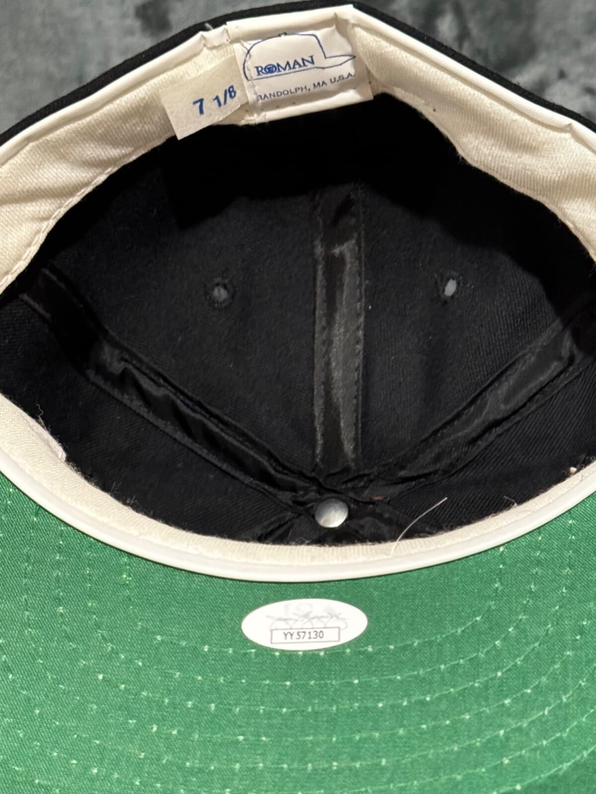 Willie Mays "Negro League Black Barons Debut" Autographed Signed Hat Cap JSA 5