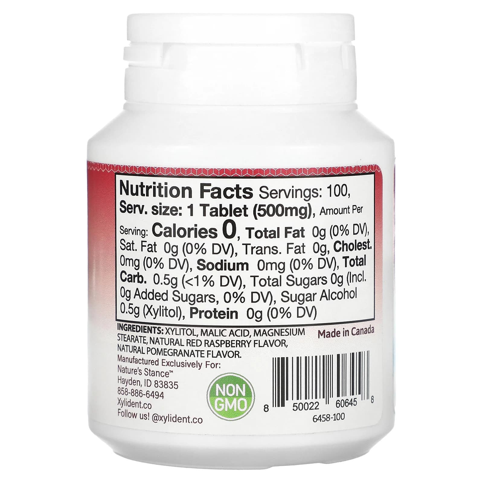 Dry Mouth, Moisturizing Tablets with Xylitol, Pomegranate Raspberry, 100 2