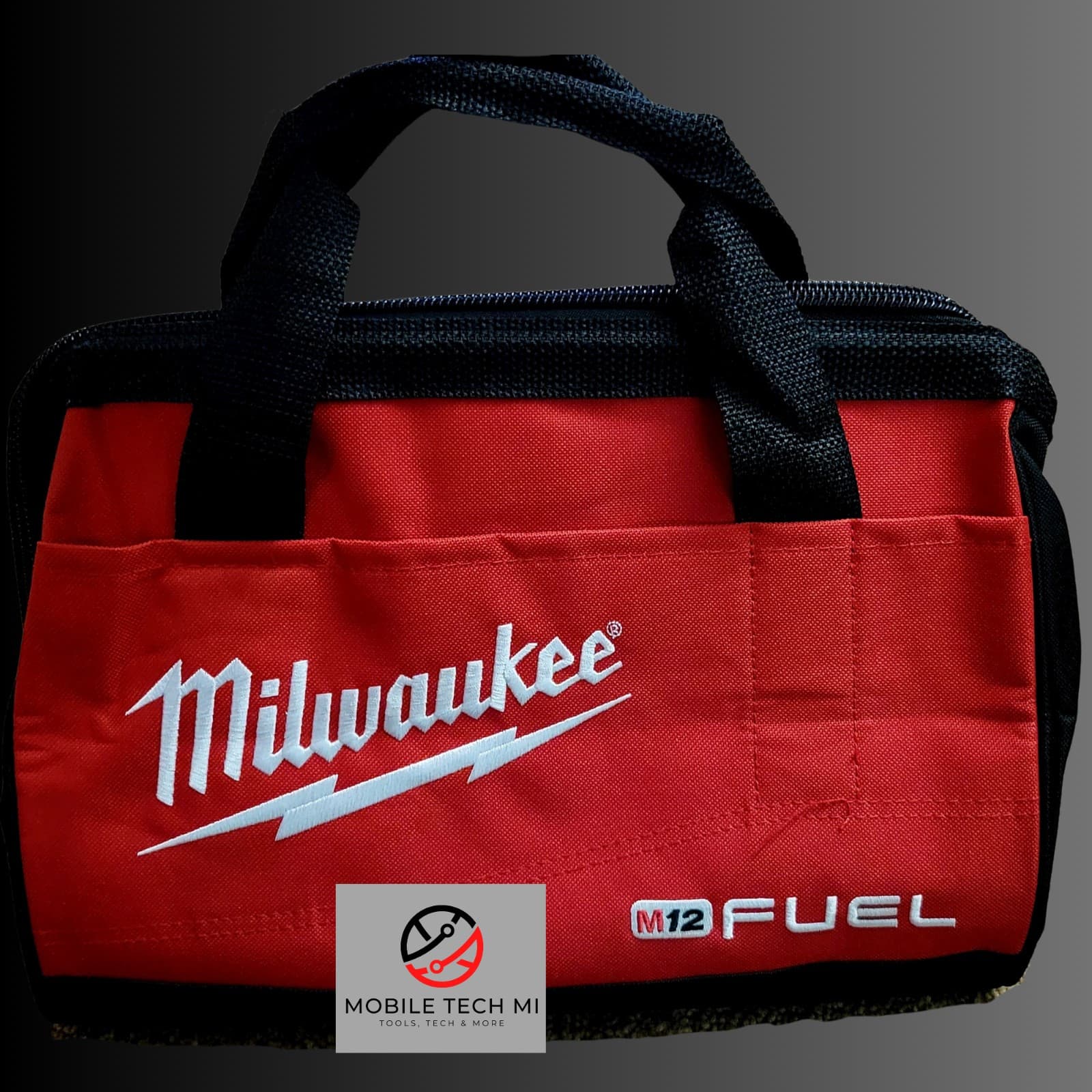 New Milwaukee FUEL M12 13" Heavy Duty Contractors Tool Bag M18 13" x 9" x 10"