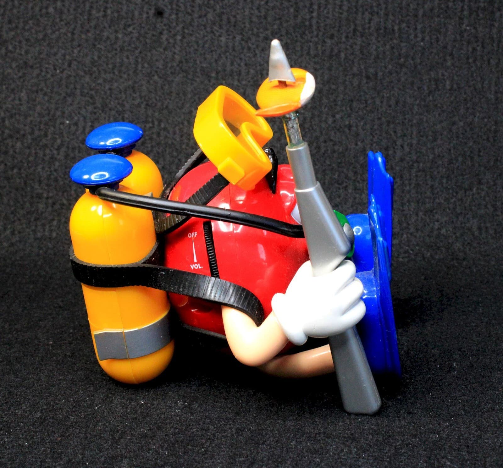 M&M's Spear Fishing Scuba Diver Working Radio - Red M 4