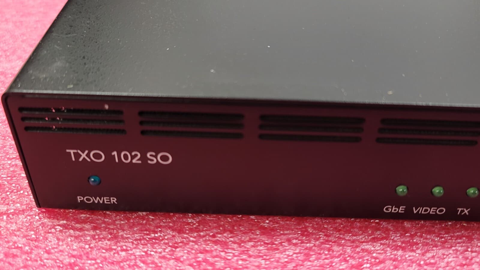 Christie Terra TXO 102 SO SDVoE HDMI Video Audio Transmitter Fiber Optic Network 2