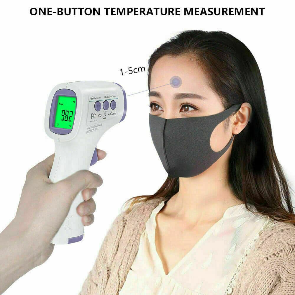 Medical NON-CONTACT Body Forehead IR Infrared Laser Digital Thermometer 3
