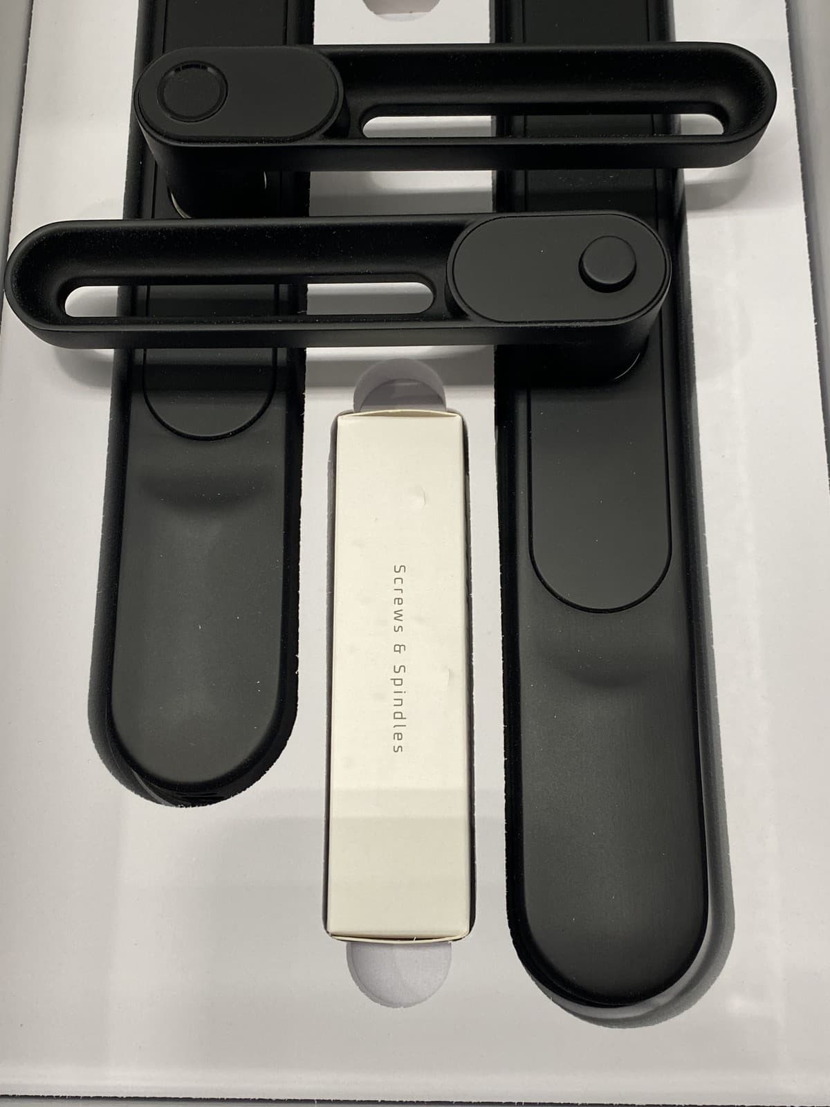 Simpled SS Slim Series Smart Lock Matte Black SS-SP 5