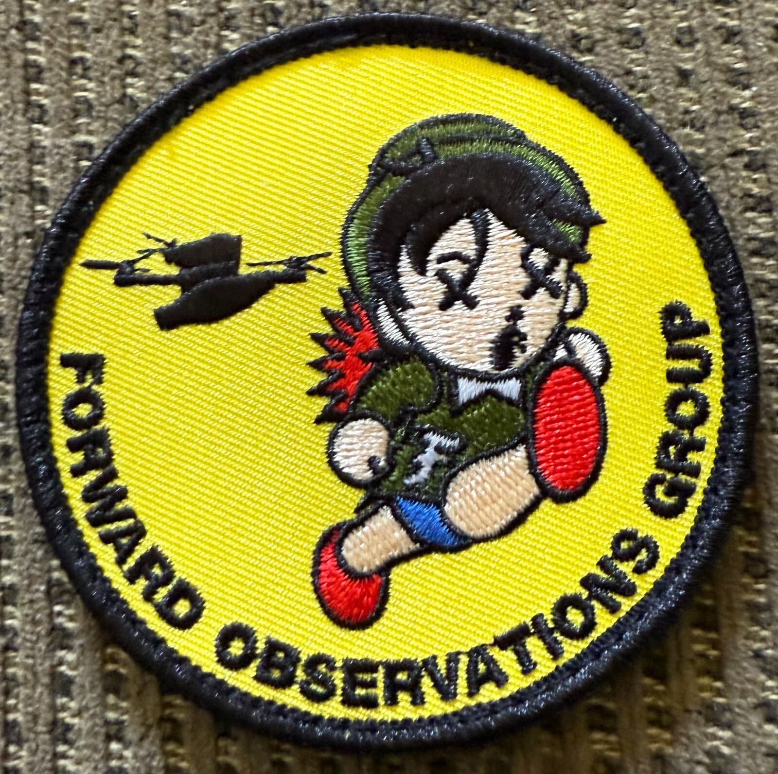 FOG Forward Observations Group “Run" Yellow Variant Patch