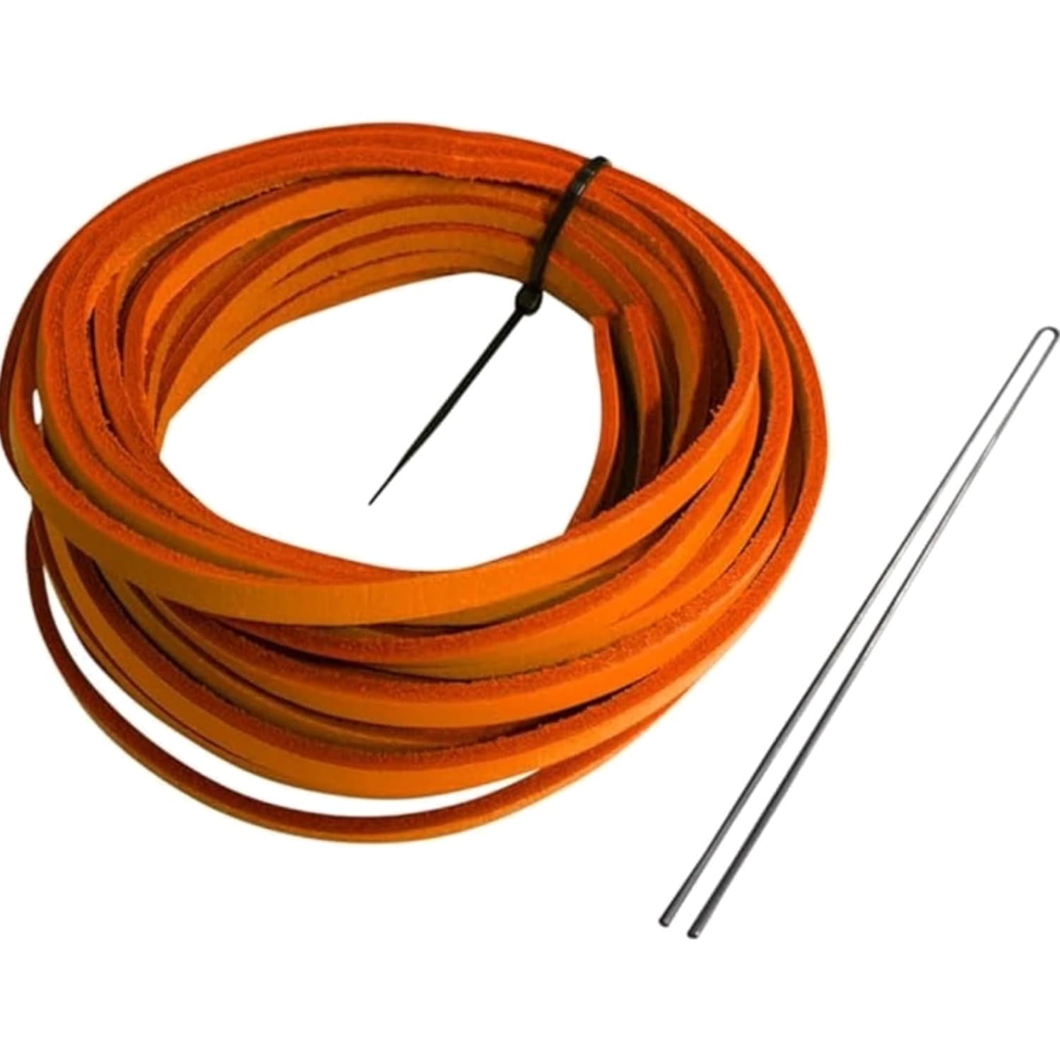 Leather Glove Re-lace Kit with Lacing Tool for Infield Baseball Softball