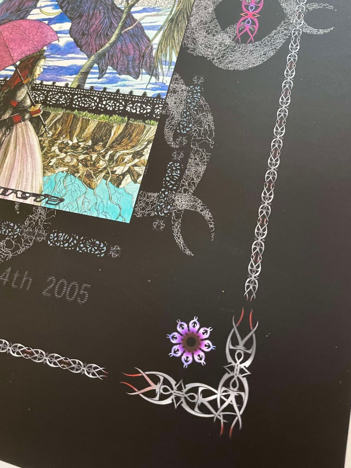 NIne Inch Nails Concert Poster Tokyo Japan 2005 s/n Edition MACRAE Trent Reznor 5