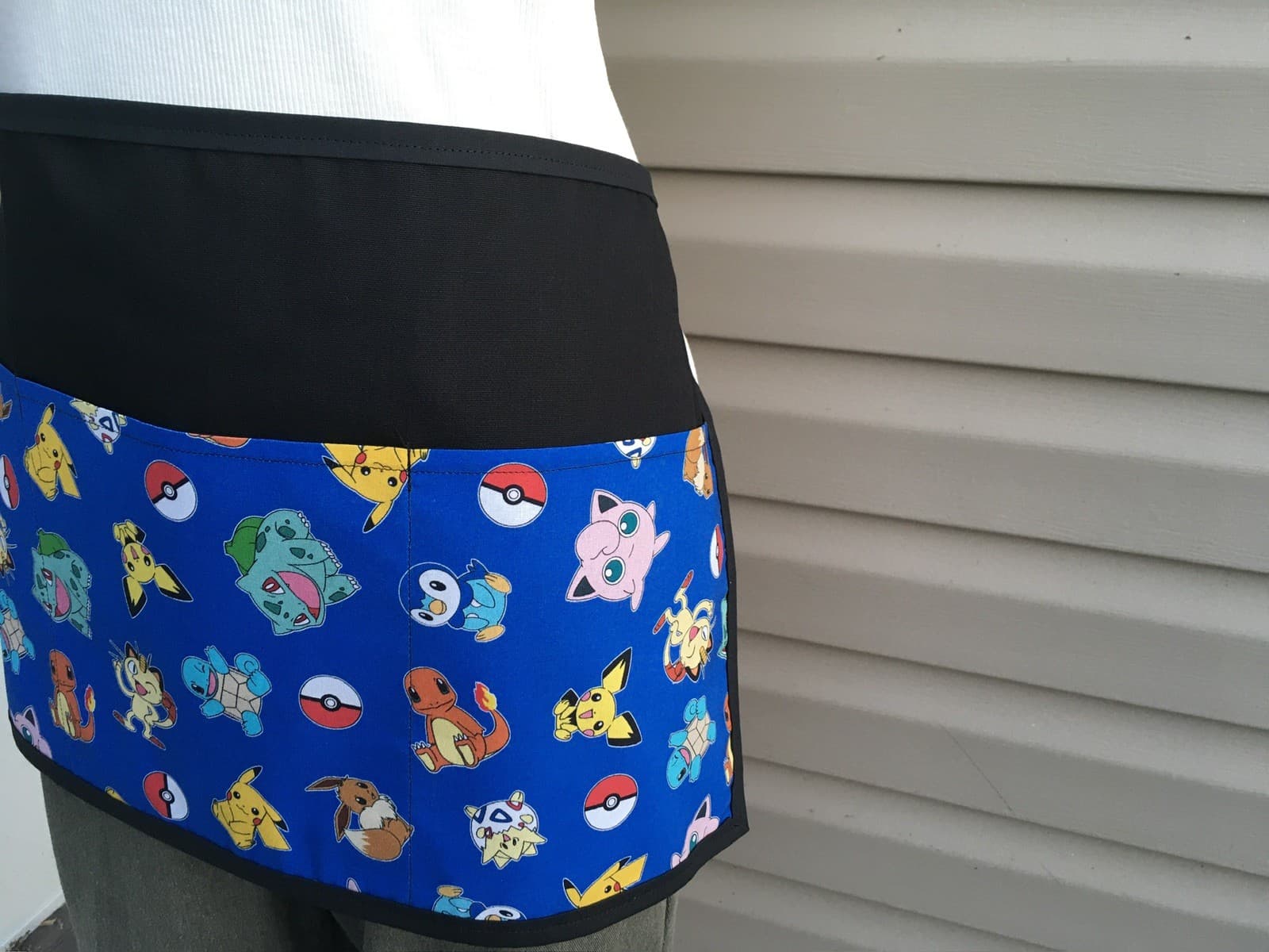 Pokémon, cute cartoon 3 Pockets WAITRESS Waist Aprons Restaurant Serve Janet’s 2