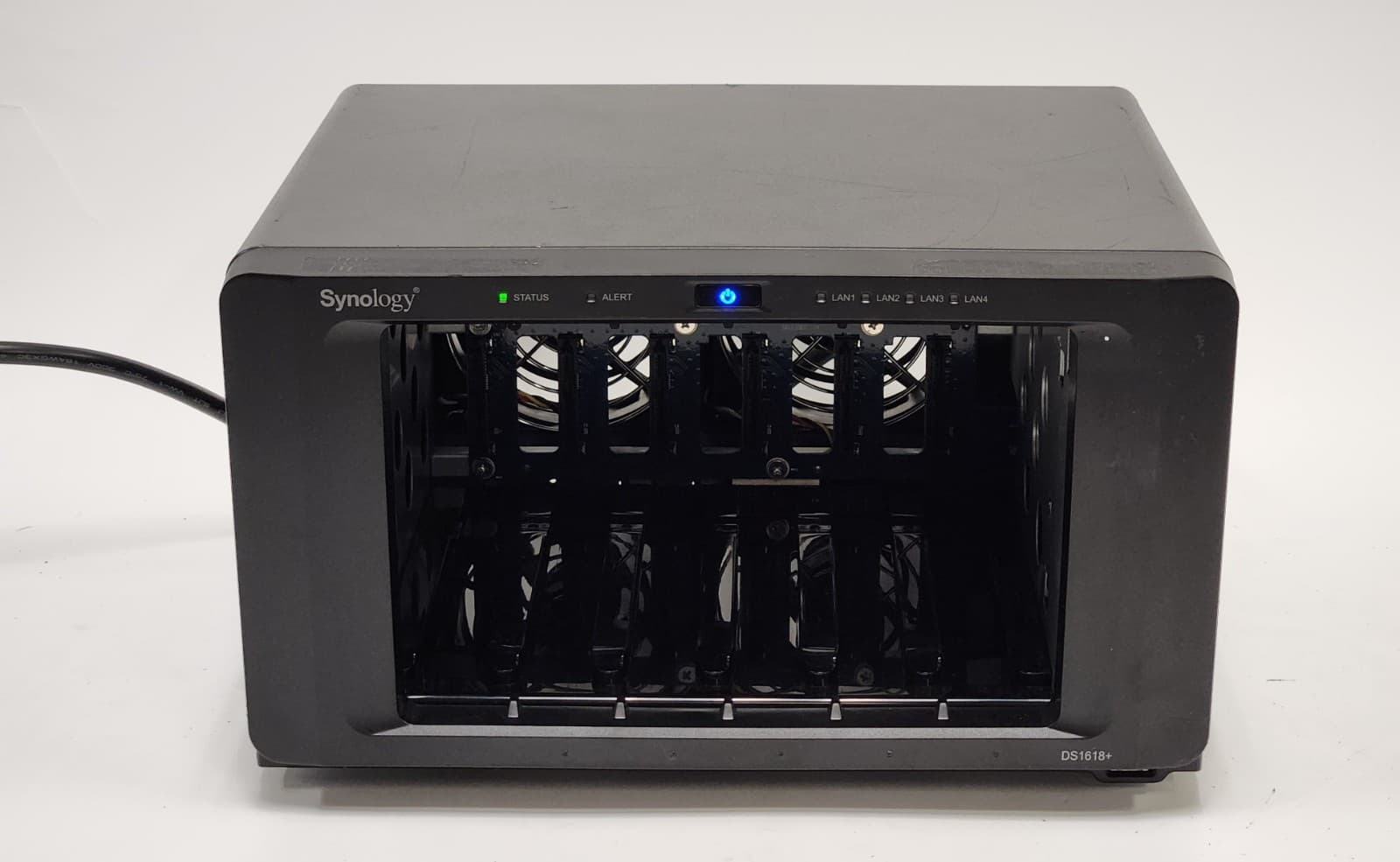 Synology DiskStation DS1618+ 8GB Memory 6-Bay NAS Enclosure NO DRIVES NO CADDYS