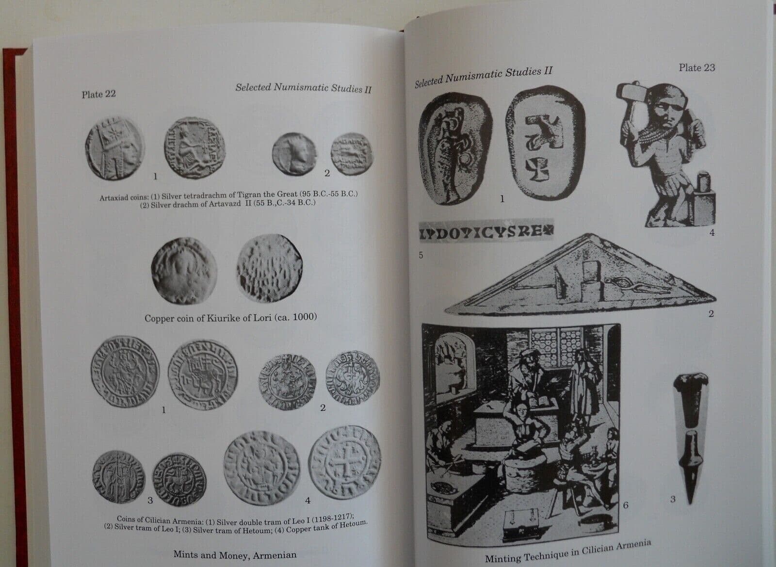 SELECTED NUMISMATIC STUDIES / Bedoukian,2 Volumes,Armenian TIGRANES,LEVON,HETOUM 5