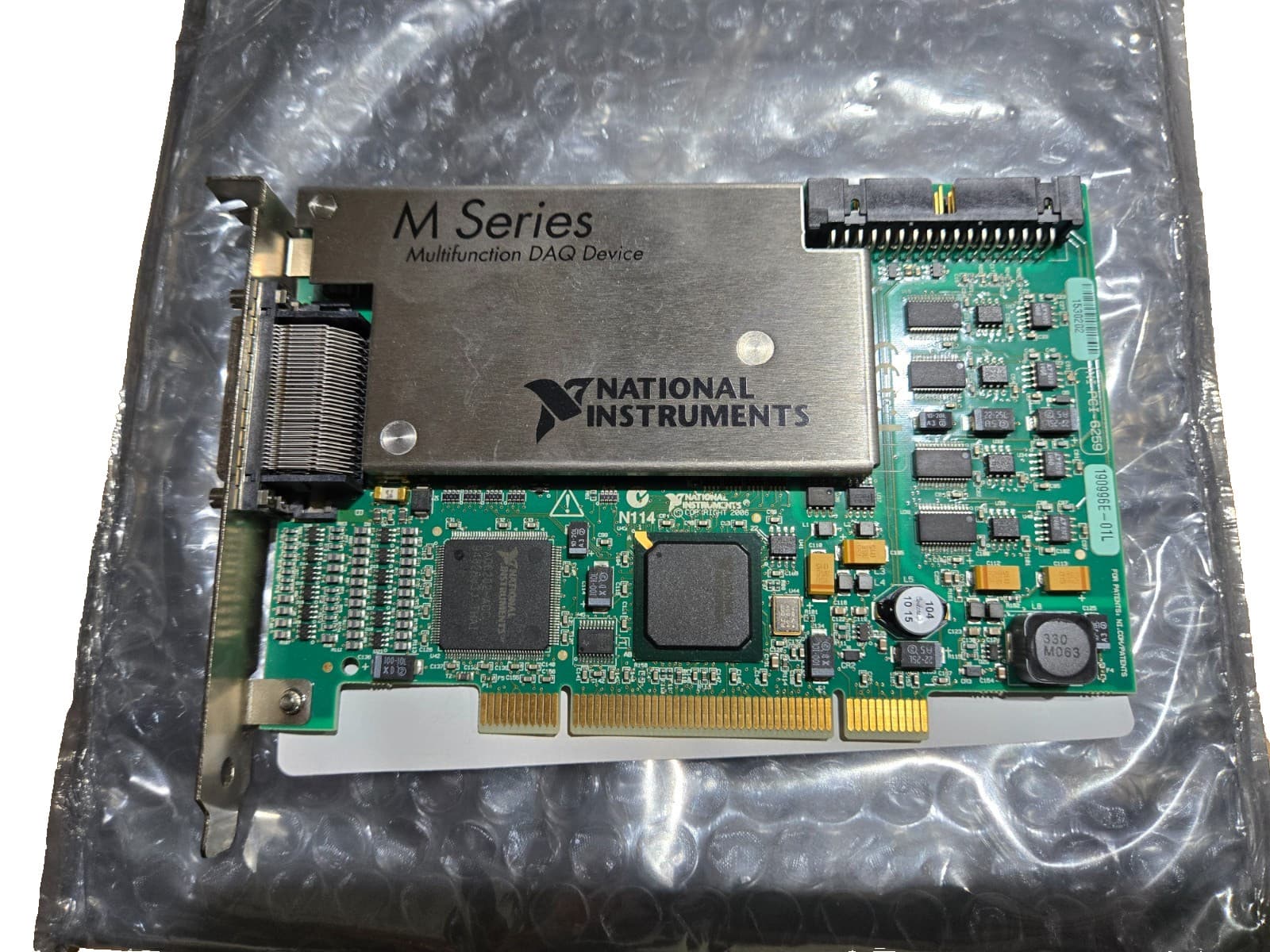 National Instruments NI PCI-6259 DAQ Card 32 Ch Analog Input Multifunction