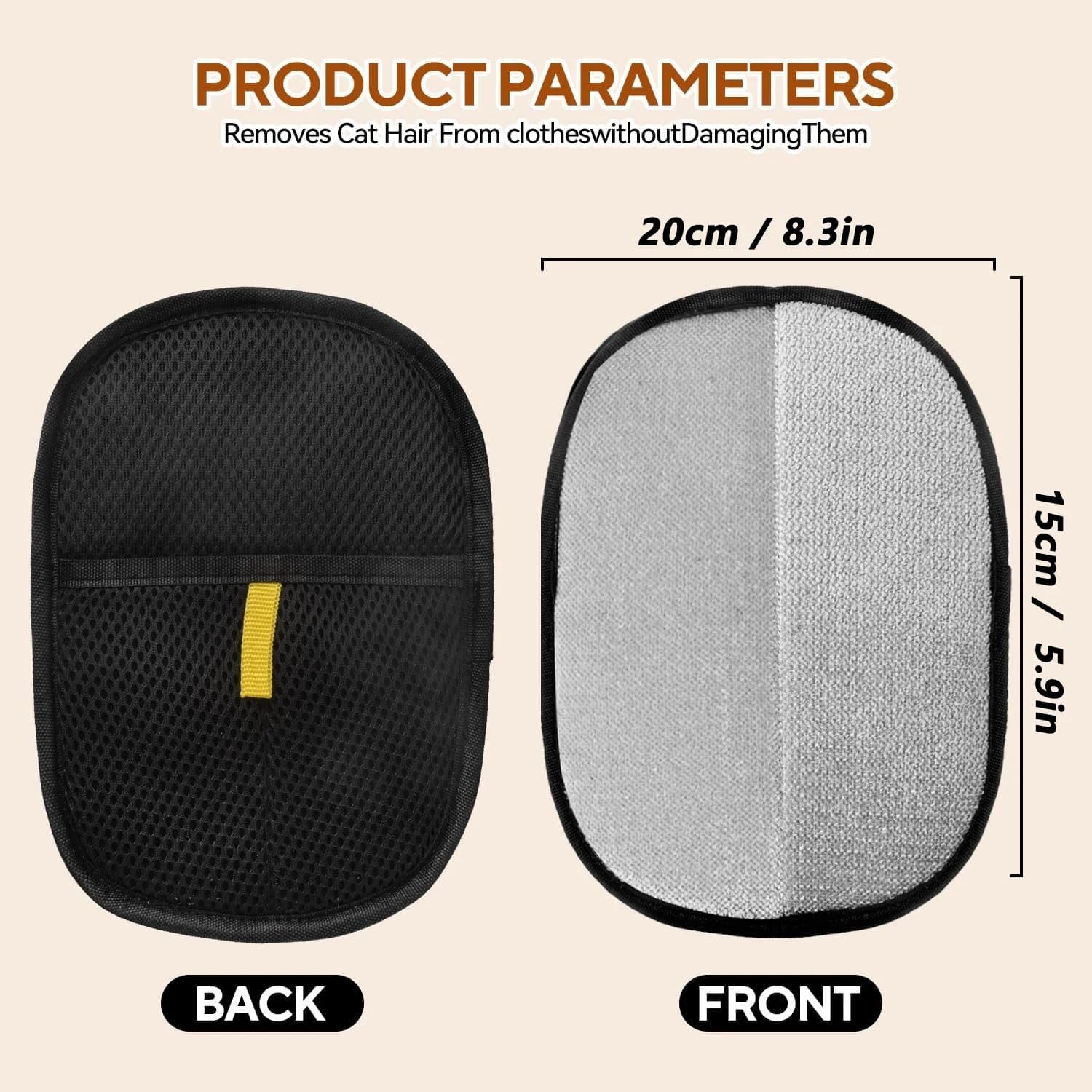 Glove Cat Grooming Gloves Cat Hair Remover 2025 New Pet Dog Hair Remover LOT 4