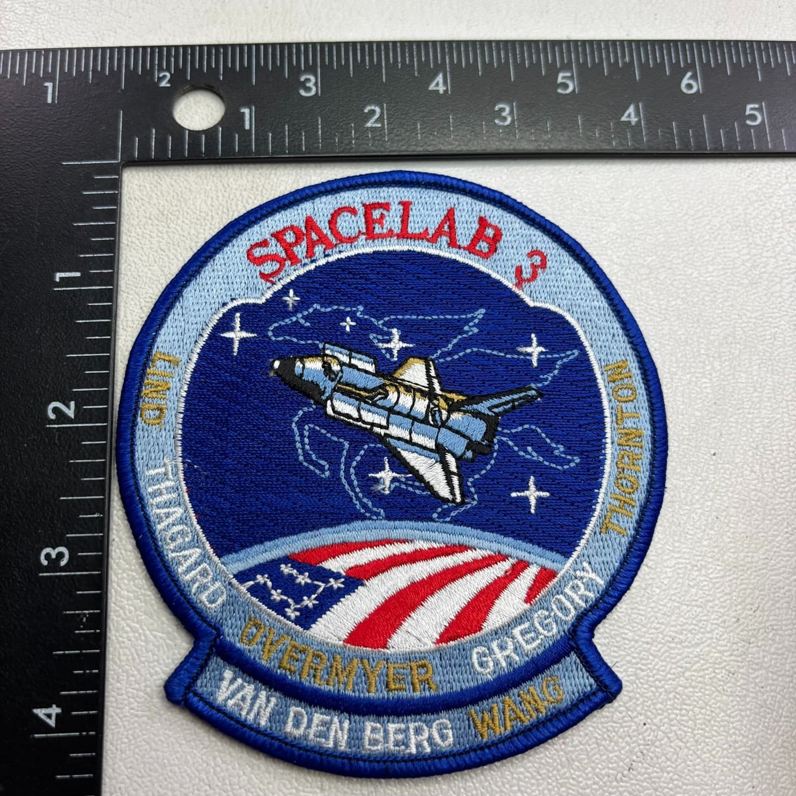 NASA Space Shuttle Mission STS-51B SPACELAB 3 Astronaut Patch 00.3