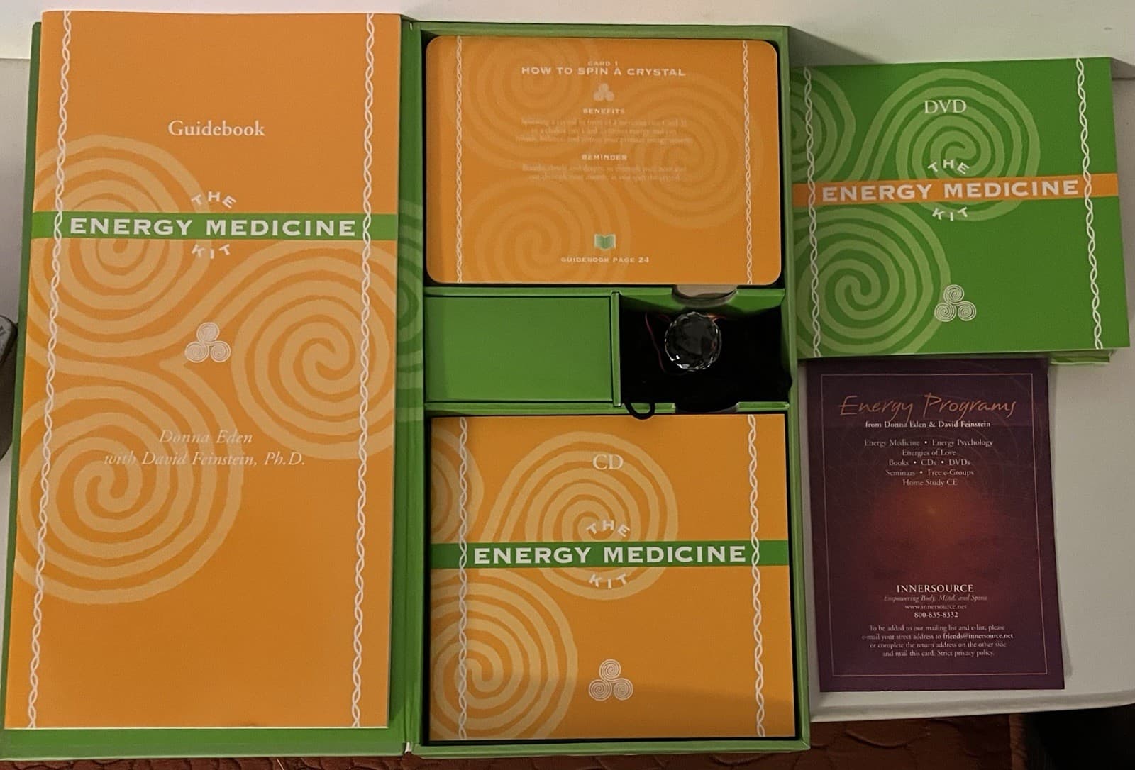 The Energy Medicine Kit by Donna Eden (DVD video missing) 3