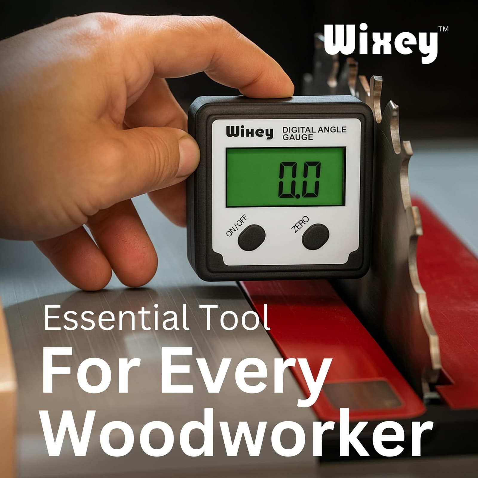 Wixey Digital Angle Gauge with Backlight – Easy-to-Read Magnetic Digital Angl... 3