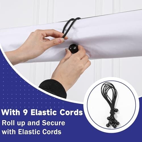  Hockey Shooting Tarp, 16ft x 8 ft Hockey Training Equipment for Shooting  4