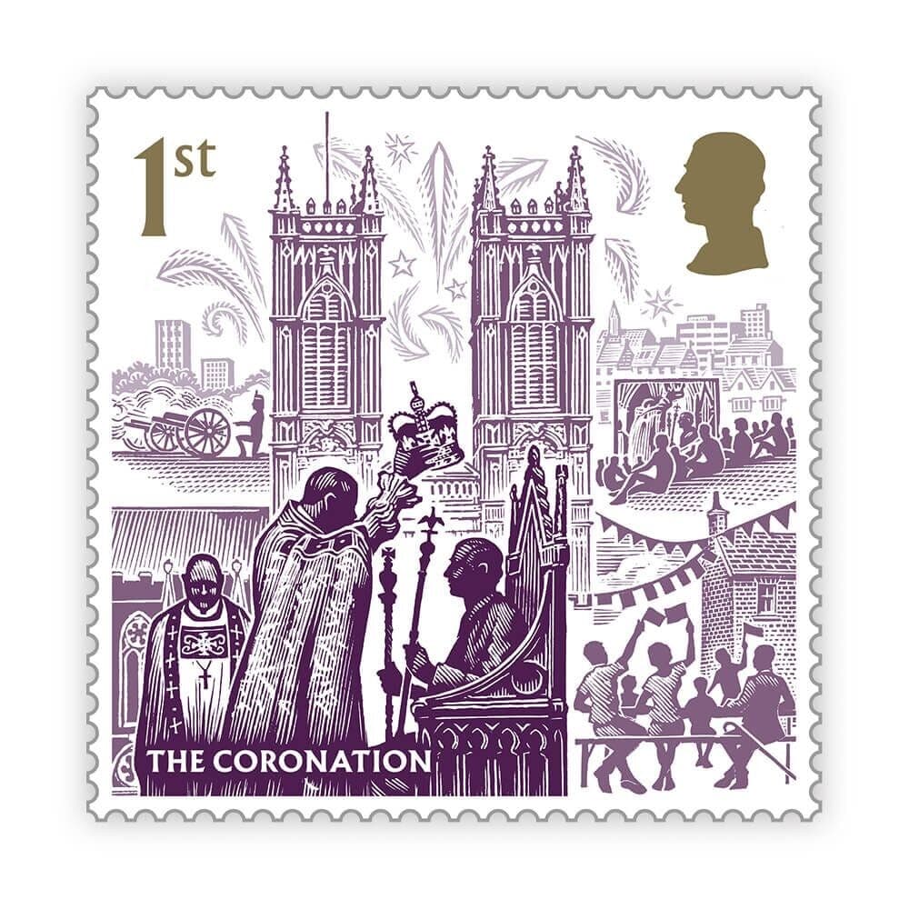 Royal Mail 2023 - King Charles lll - New Reign - Sheet of 4 stamps - MNH 3