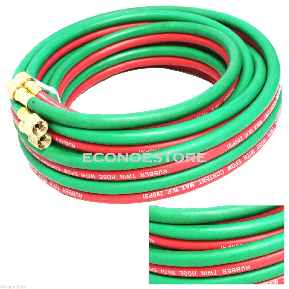 50ft Twin Welding Hose Oxygen  Acetylene TorchCutting  300psi Hoses