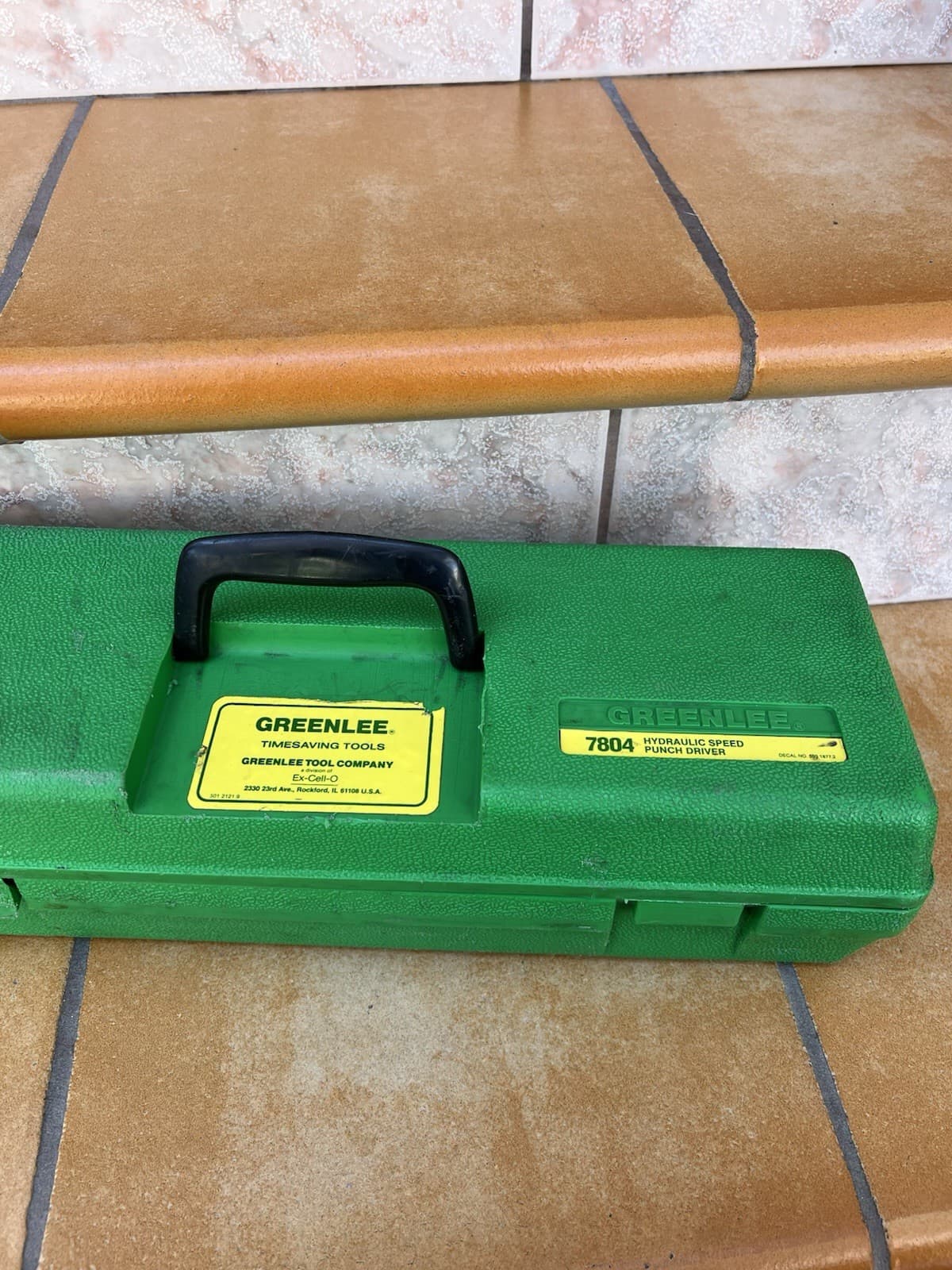 GREENLEE 7806SB 7804SB Quick Draw Hydraulic Knockout Extras 1/2" - 3 -1/2" 3