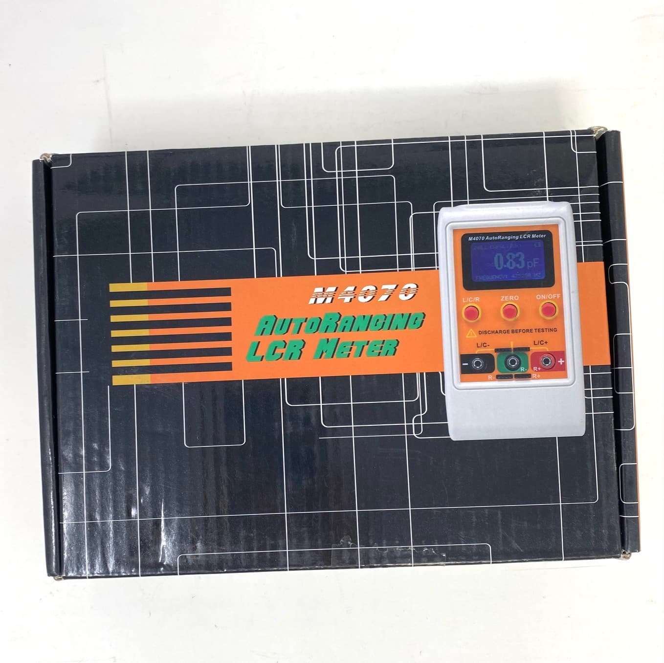 M4070 Handheld Auto range LCR Meter Capacitance Inductance Resistance Tester 2