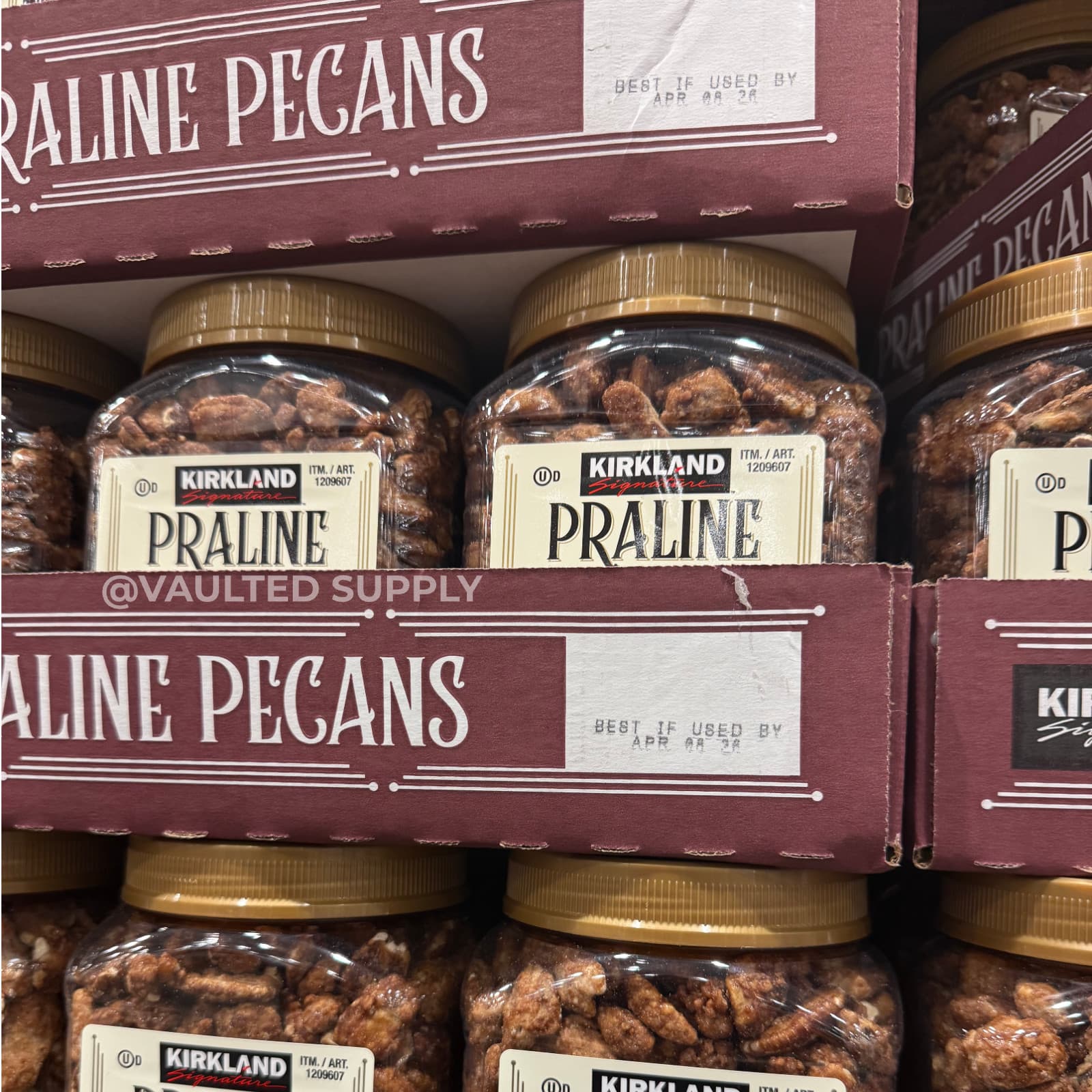2 Packs Kirkland Signature Praline Pecans 40 oz Each Pack, Total 80 oz Exp 04/26 5