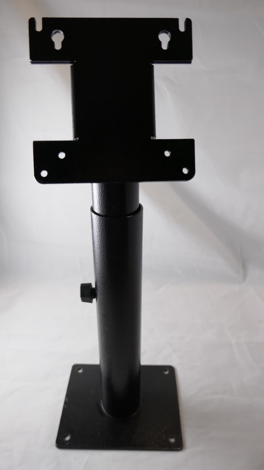POS Monitor Mount Adjustable Height Pole/Heavy duty/Black Display Mount  15-18" 3