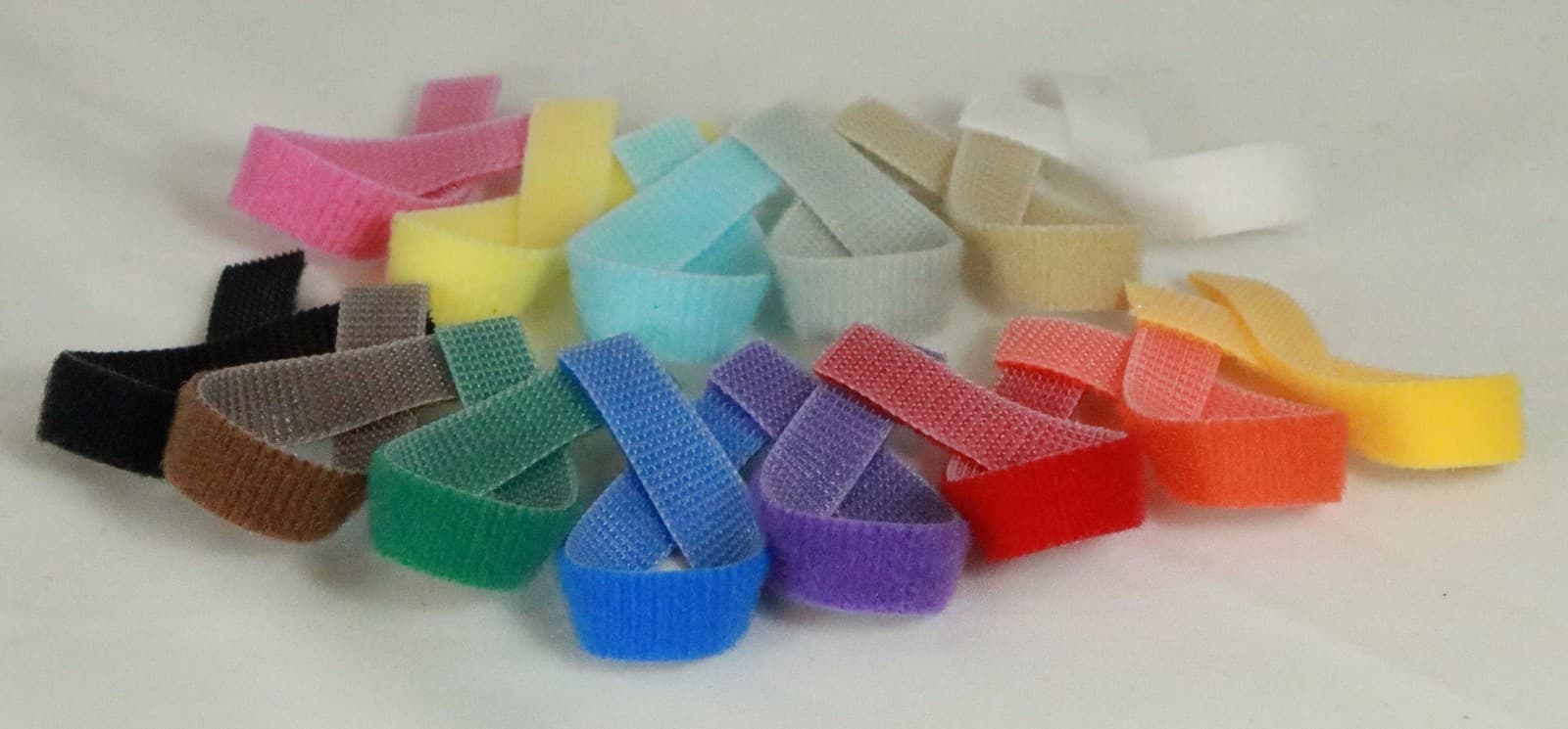 Ultra thin VELCRO® brand hook&loop tape double sided Widths: 3/8'', 1/2", & 5/8" 2