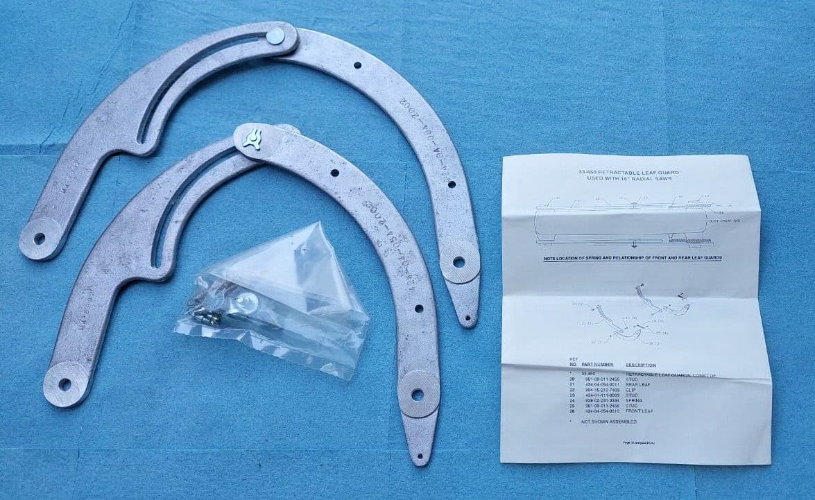 Delta 16" Retractable Leaf Guard Set 33-450 4