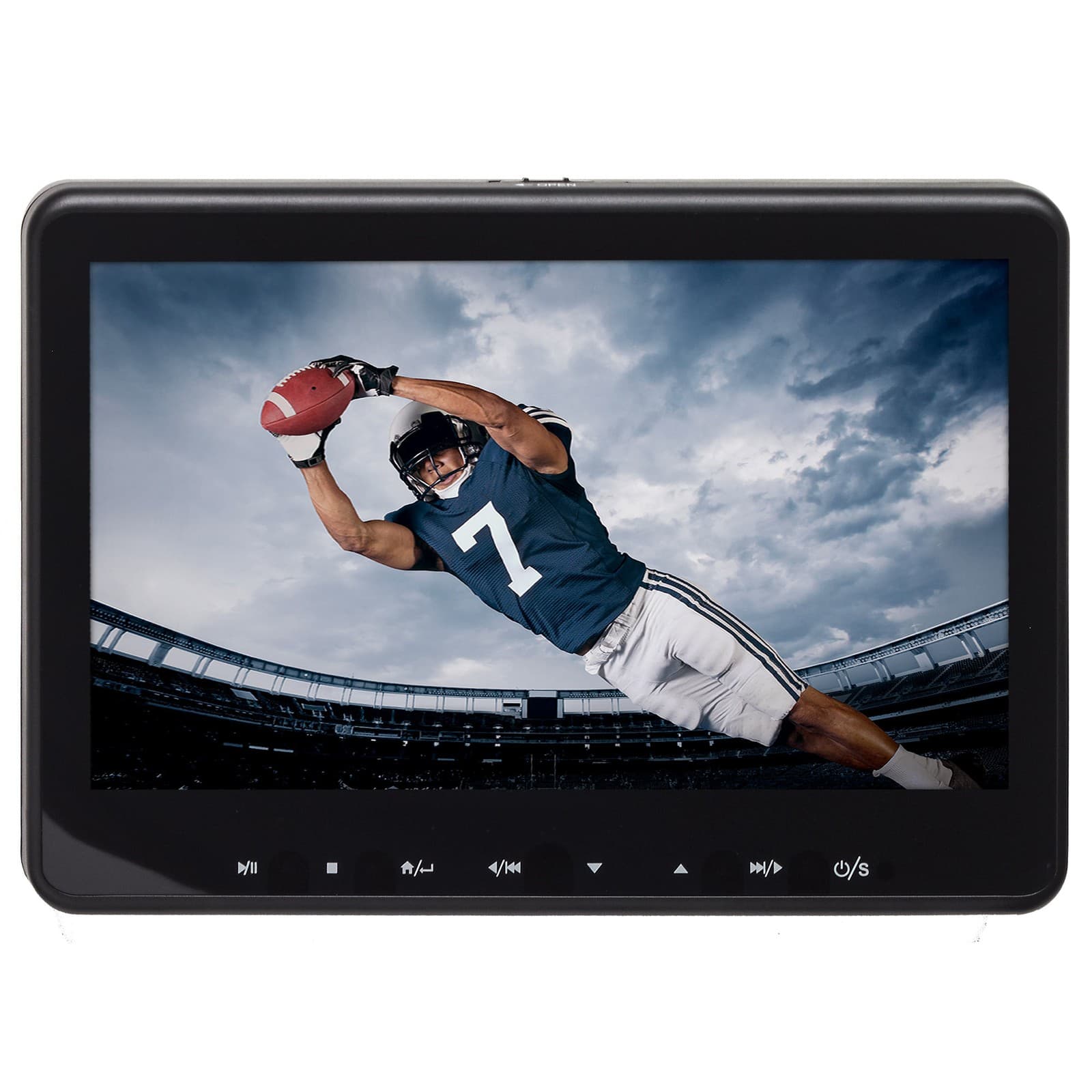 Audiovox AVX10USB Universal Seat-back Video system DVD USB SD AV Aux HD 3