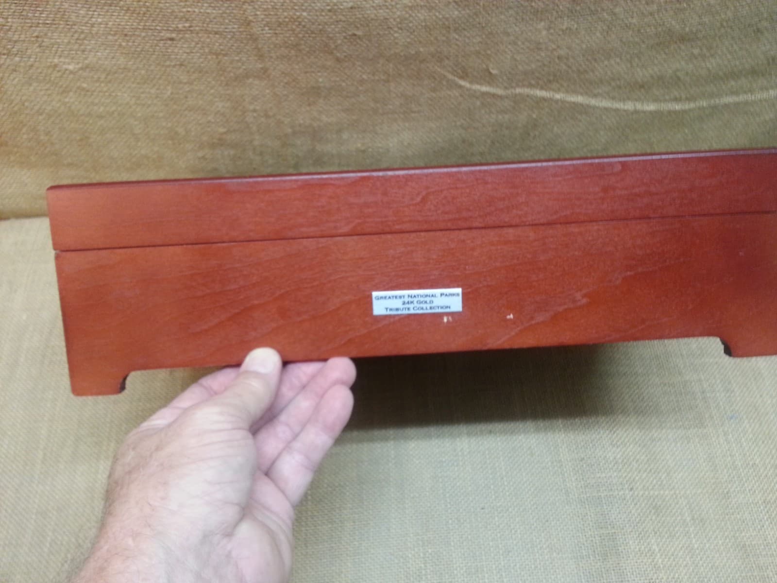 Bradford Exchange 24KT Greatest National Parks 50.00 Dollar Bills Collection 6