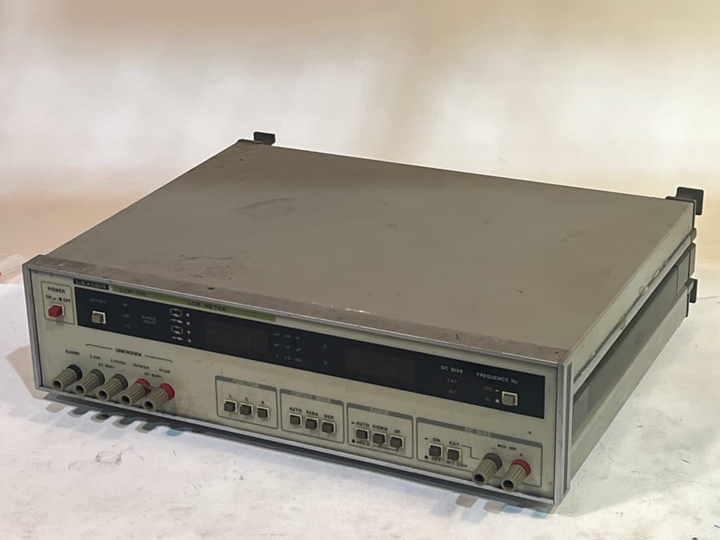 Leader LCR-745 LCR Meter - 4-Wire Multimeter, Impedance Analyzer